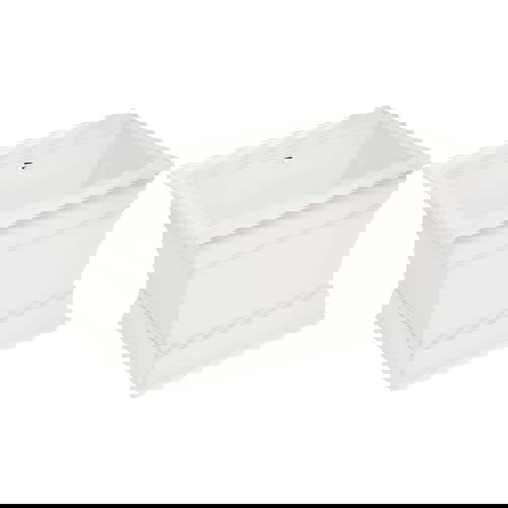 Town Square. S 68 x 36-Inch Freestanding Bathtub Center Drain With Integrated Overflow